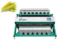 RGB Camera 7 Chute Maize Optical Color Sorter Machines with Higher Capacity and Better Performance