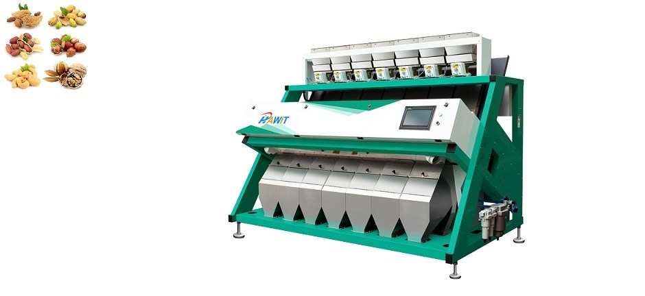 5400 Pixels Camera Nuts Color Sorting Machine With Intelligent ...
