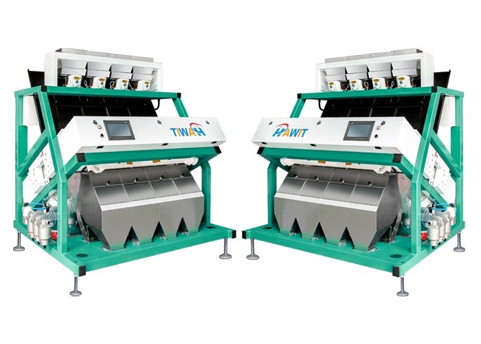 Image Analysis 1912mm 2.4kw Rice Color Sorter Machine