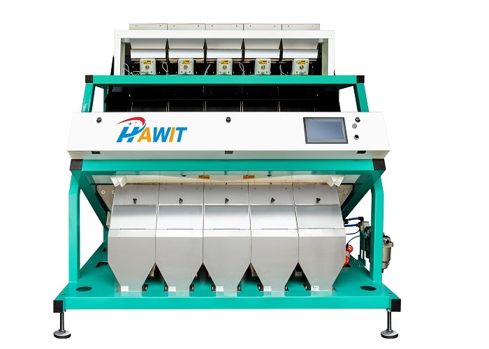 Wheat Colour Sorter Machine with Shape sorting -448 Channels  4.1kw power