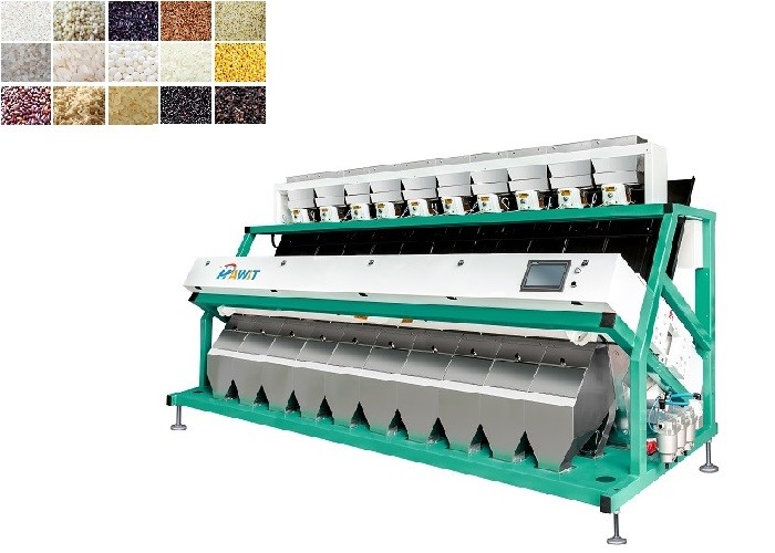 2854mm 4.1kw Rice Colour Sorter Machine By Ccd Image Acquisition