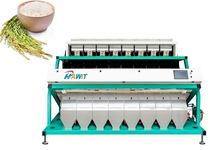 512 Channels Dal Mill Rice Color Sorting Equipment
