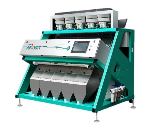 Wheat Colour Sorter Machine with High-Resolution CCD Optical Sensors