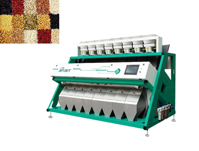 Intelligent Processing Automatic Peanut Color Sorter 220V 50HZ