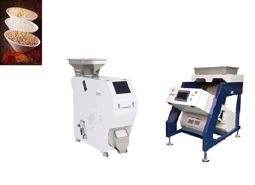 CCD Image Acquisition System Rice Colour Sorting Machine 64 Channels 5400Pixel