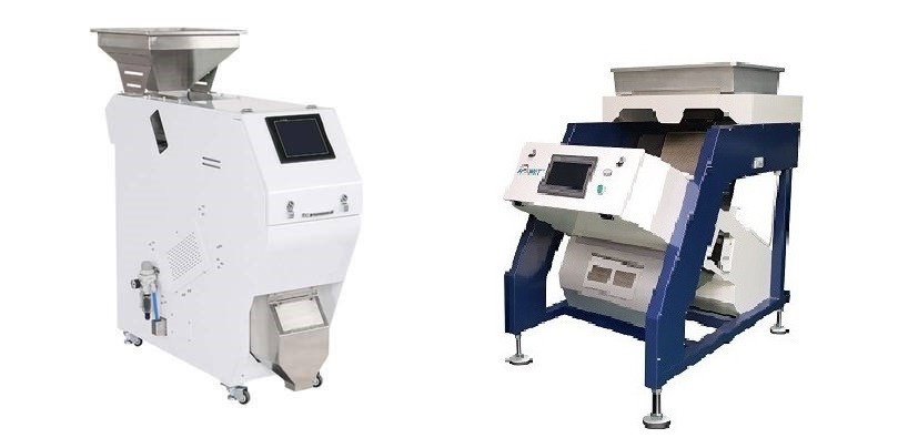 Mini 64 Channels Wheat Color Sorter With Self Checking System