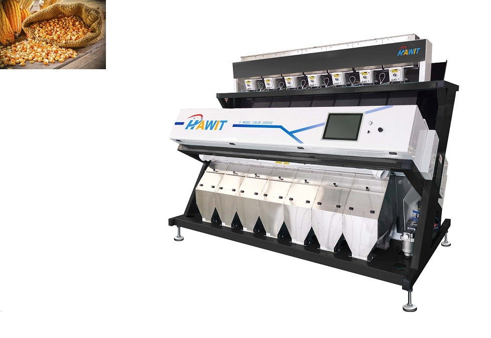 Special Ultra Wide Chute Corn Sorting Machine with FPGA Technology