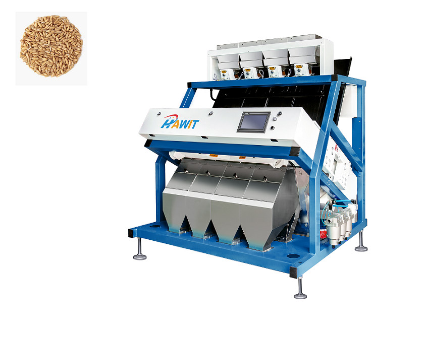 5400 Pixel CCD Image System Grain Color Sorter Customized Lens